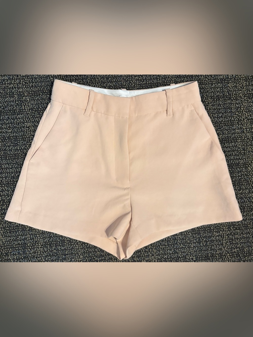 Wilfred Blush High-Rise Tailored Shorts